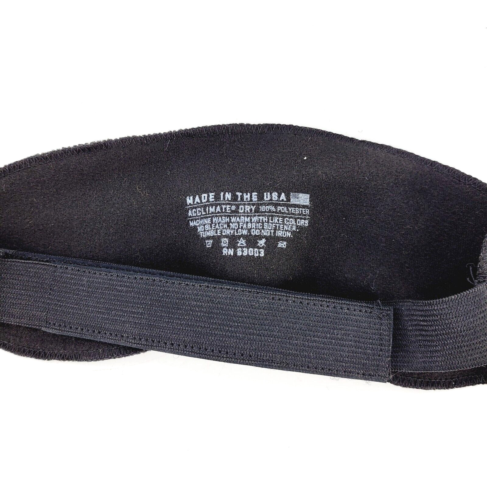 Lot of 5 XGO Black Blindfolds 100% Polyester One Size Made in USA Sleep Mask