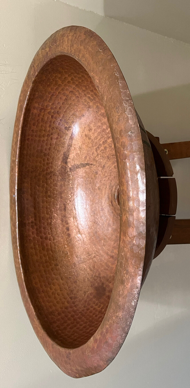 Native Trails Sink With Antique Copper Finish See Description for Details USED