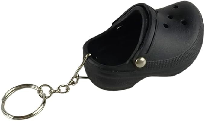 FREE SHIP - MINI CROCS KEYCHAIN SHOE SANDAL CROC SLIPPER CLOG - PICK YOUR COLOR