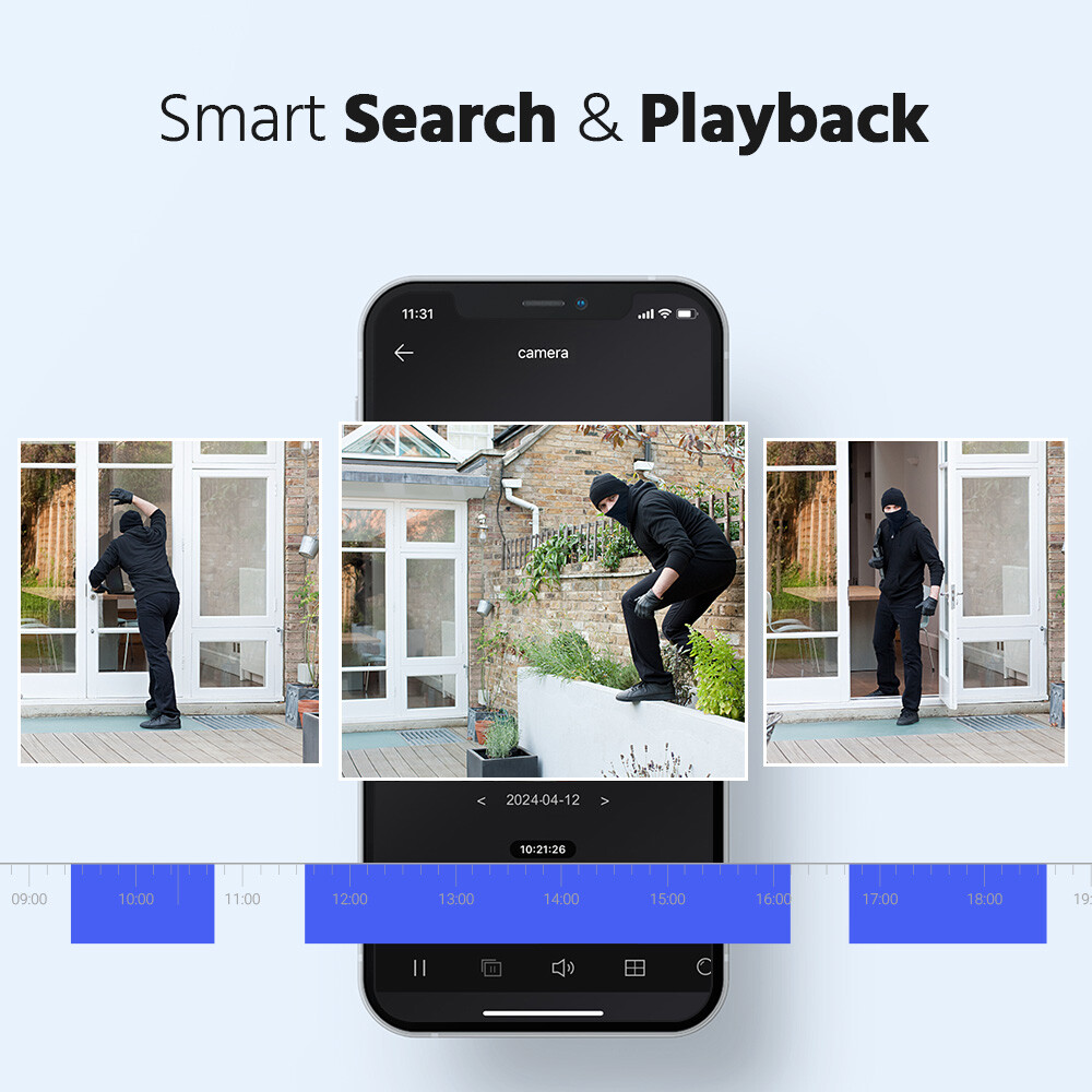 ANNKE 16CH 8CH 3K 5MP Lite H.265+ 5IN1 DVR CCTV Security Video Recorder AI Alert