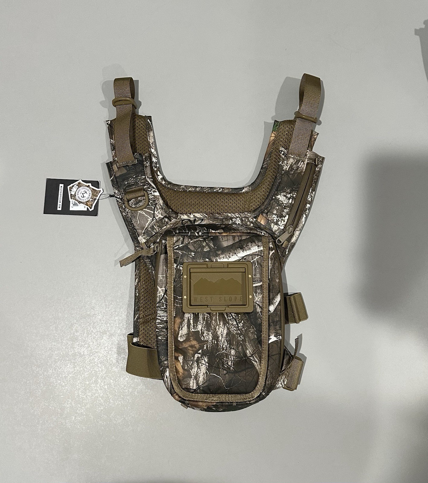 West Slope Gear Pro-180X slim Chest Pack Realtree Camo NWT Outdoors Adventure