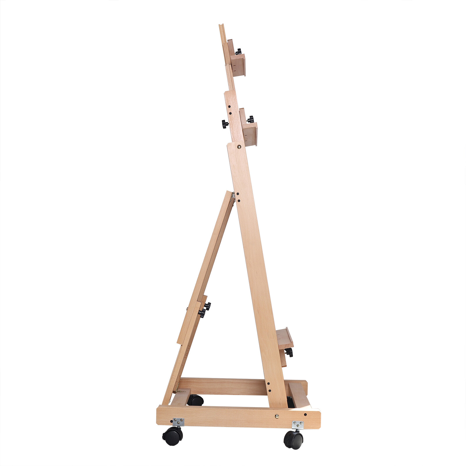 Large Heavy-Duty Studio Artist Easel H-Frame Wood Painting Art Easel Stand