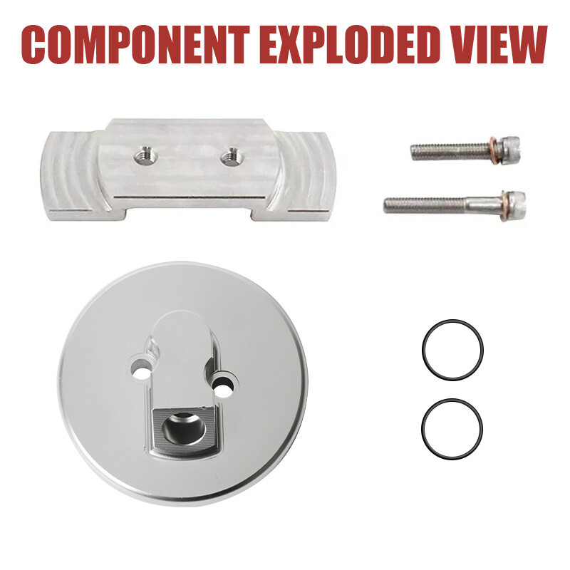 Dipstick Tube Adapter for 94-03 7.3L Powerstroke F450 F550 Excursion E350 Van