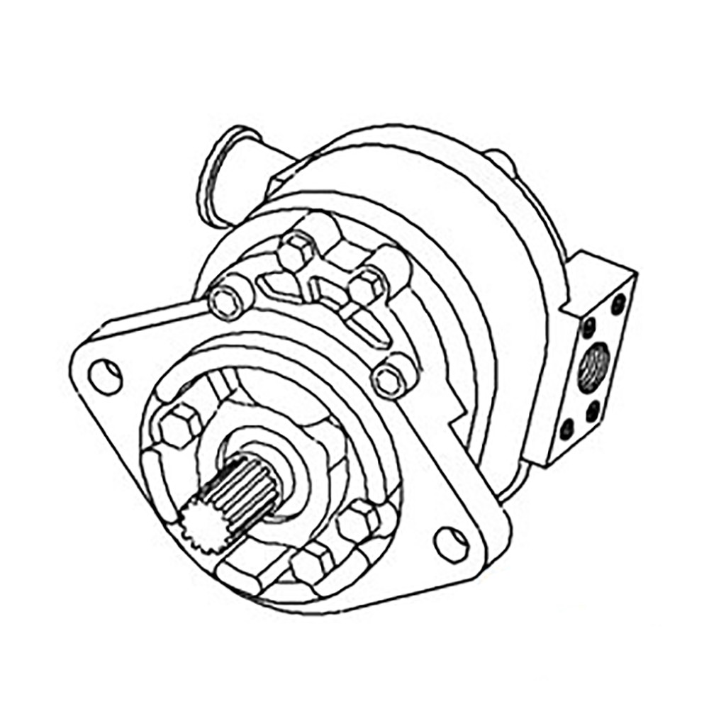 E7NN600CA Hydraulic pump Fits Ford 655C 675D 575D