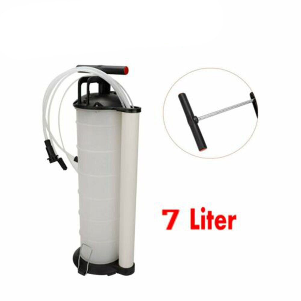 7L Oil Fluid Extractor Manual Vacuum Fuel Petrol Pump Transfer Syphon Suction
