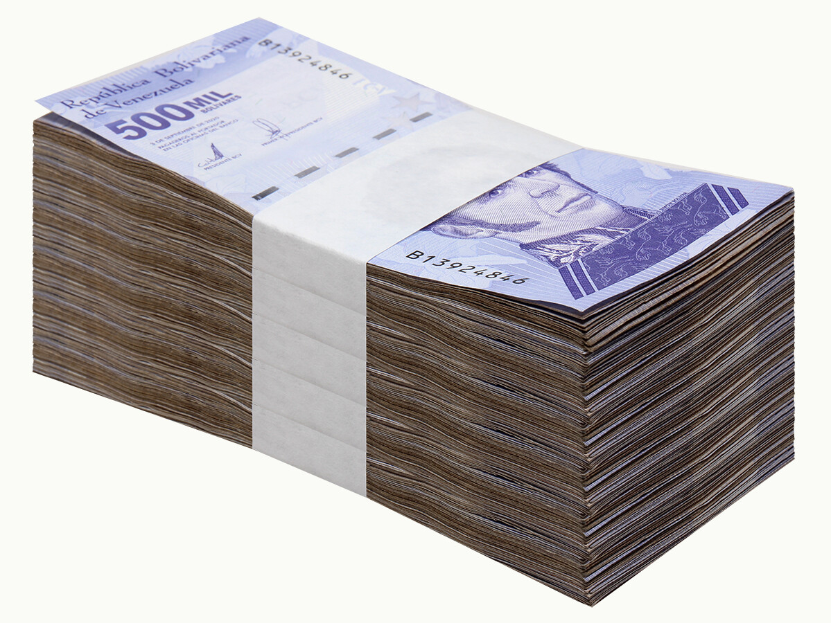 Venezuela 500 Mil Bolivar Soberano 2020 CIRCULATED X 1000 PCS Bundle USA SELLER!