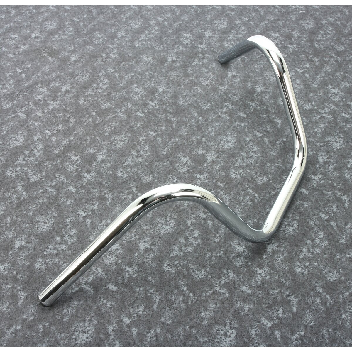 Wyatt Gatling Chrome 8" Buckhorn 1" Handlebar without Indents - 31-0026S