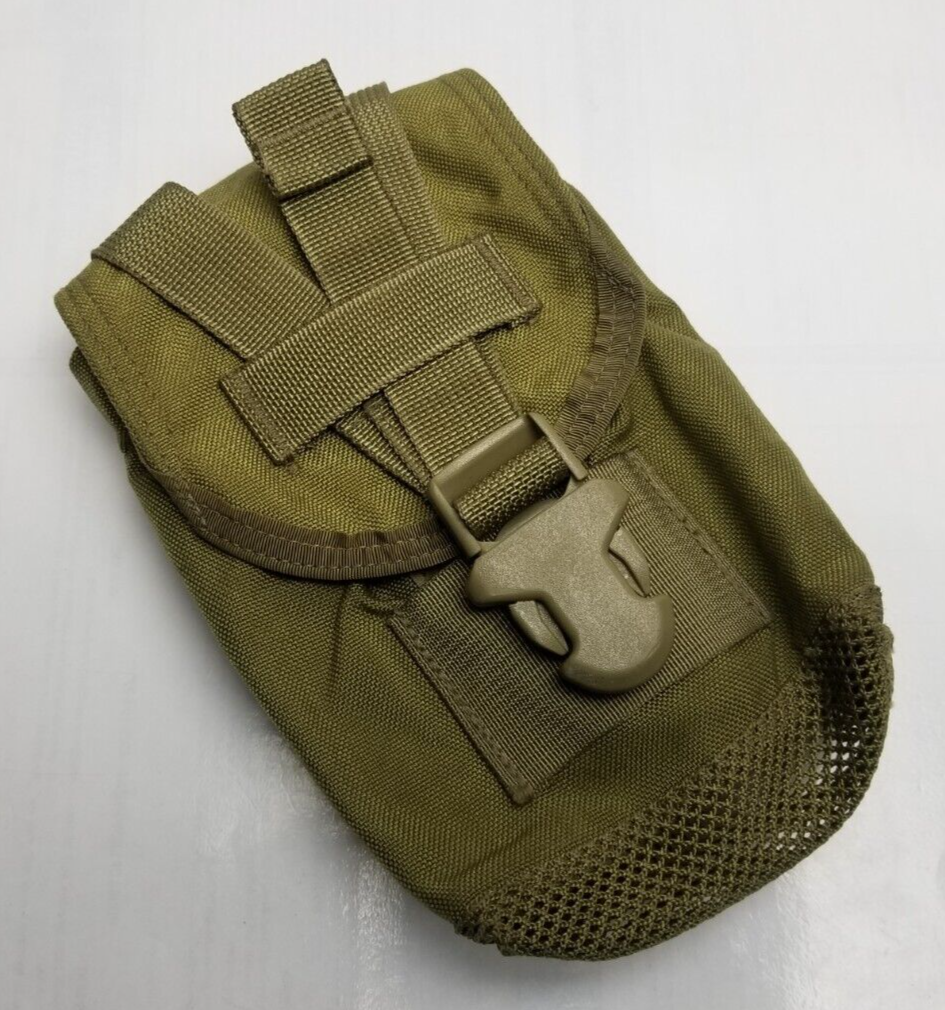 USGI Military EAGLE INDUSTRIES 1QT CANTEEN POUCH KHAKI US ARMY USED