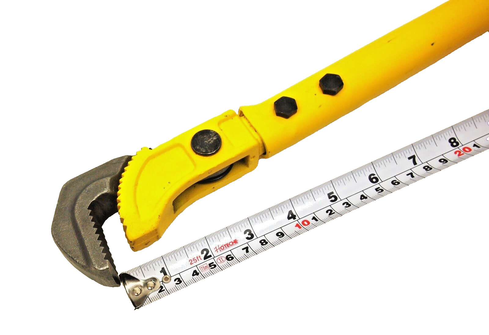 H.D. Pipe Wrench 18.5" Self Adjustable Forged Steel Plumber Multi-function