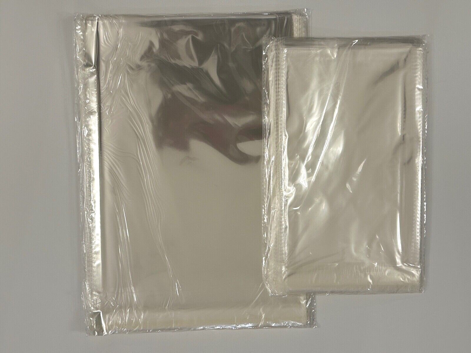 Clear Resealable Recloseable Self Seal Adhesive Cello Lip Tape Poly Plastic bags