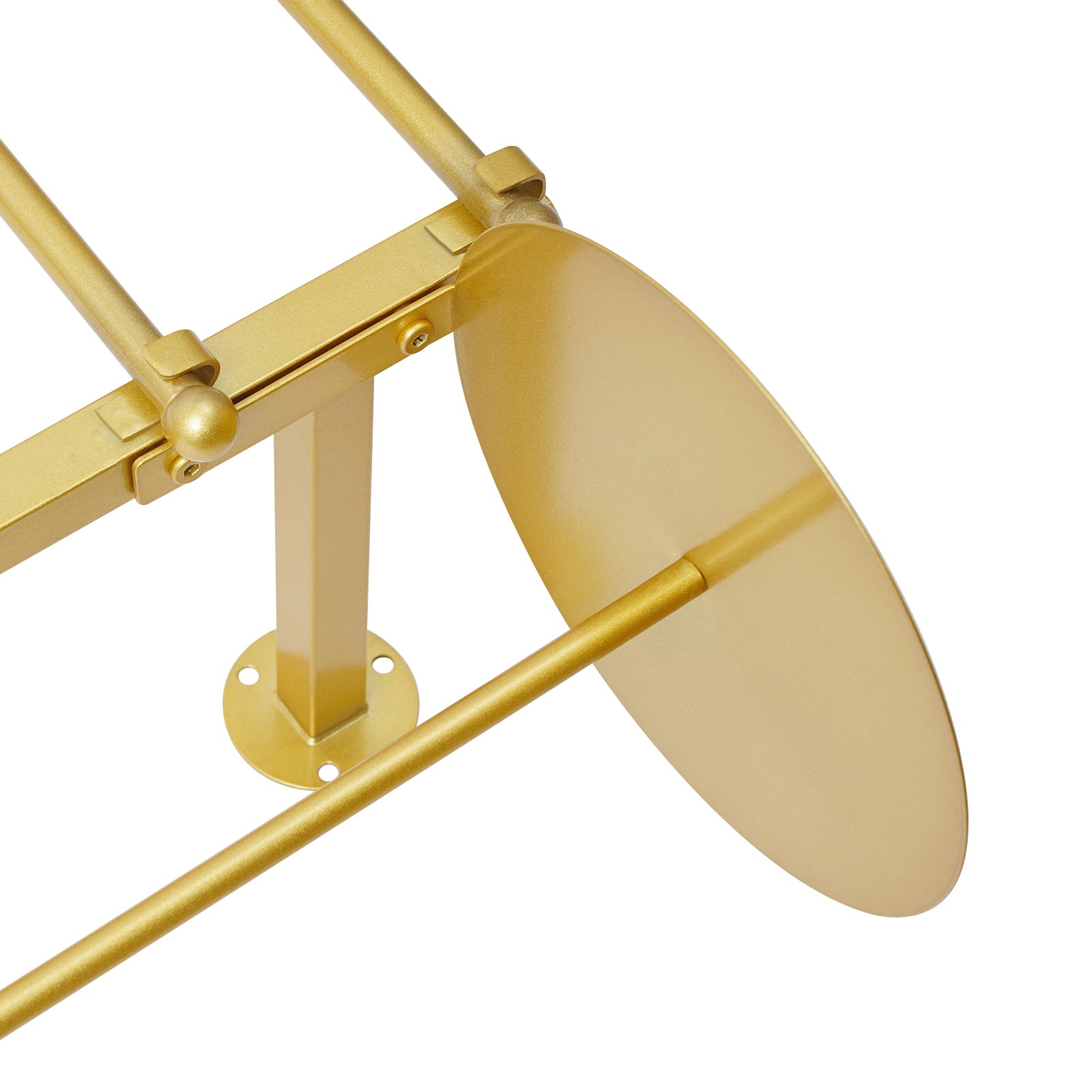 Wall-Mounted Display Rack, Wrapping Paper Ribbon Holder, Organizer 120*20*120cm