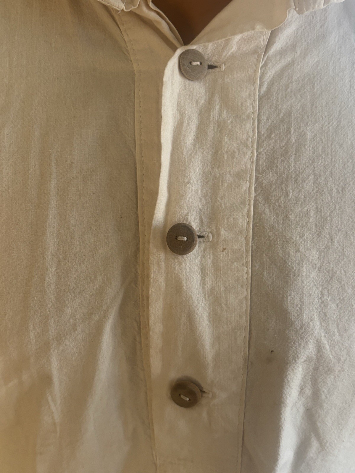 Vintage Reproduction Civil War Quarter Button Up Shirt