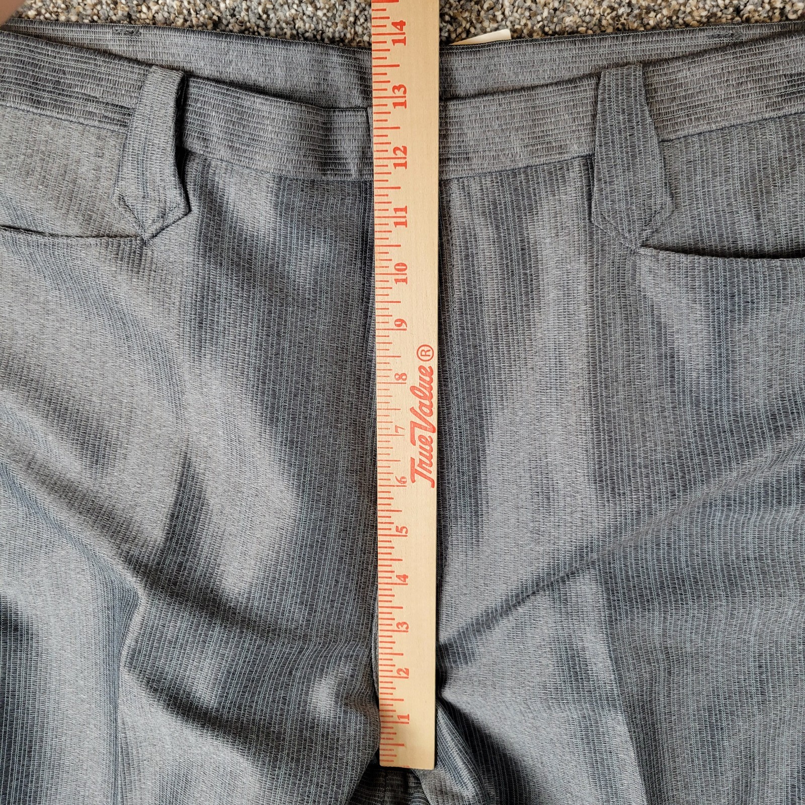 Vintage Pagano West Dress Pants Mens 40 Gray Westerner Swedish Wrap Unhemmed NWT