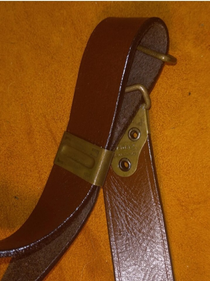 M1 Garand M1C M1D Kerr Leather Sling No Buckle