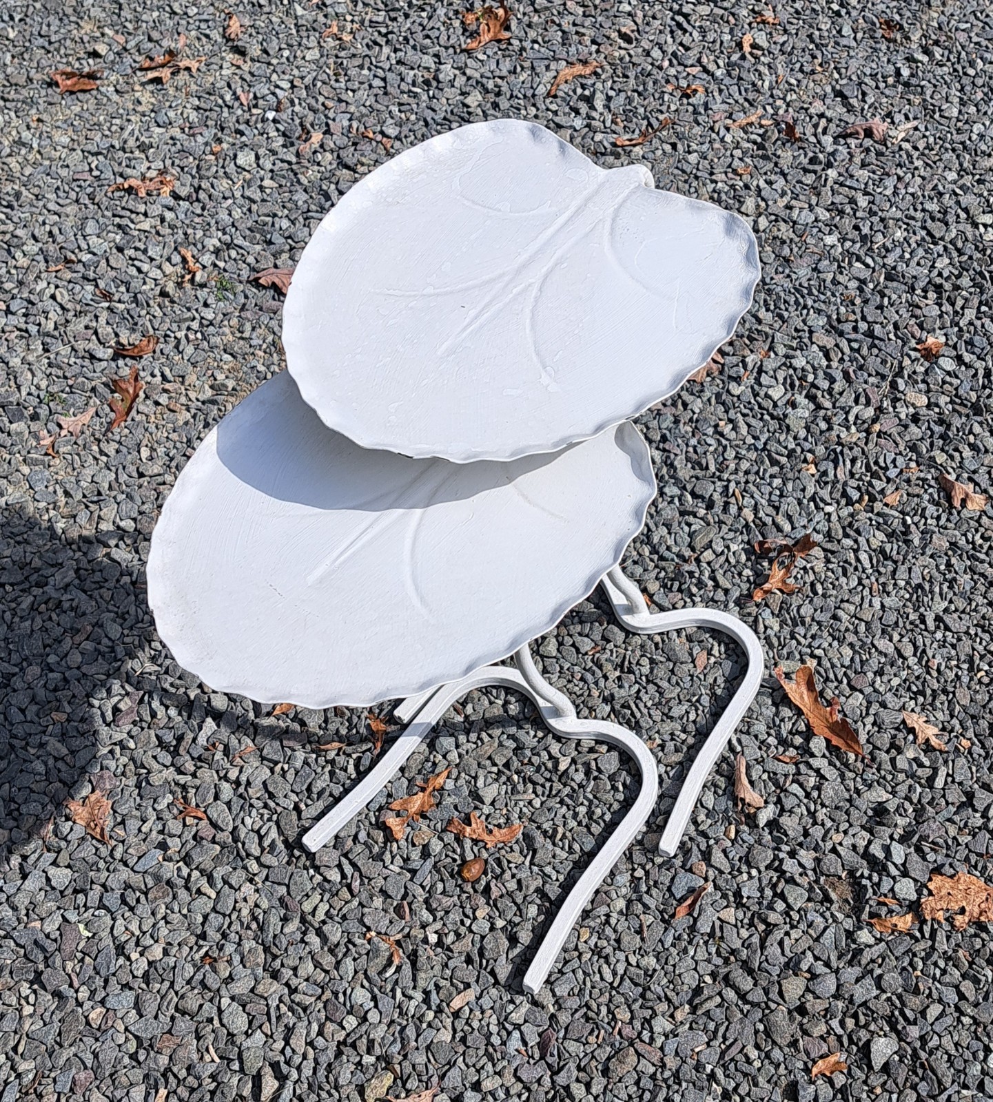 Pair of Mid Century Salterini Lily Pad Nesting Tables