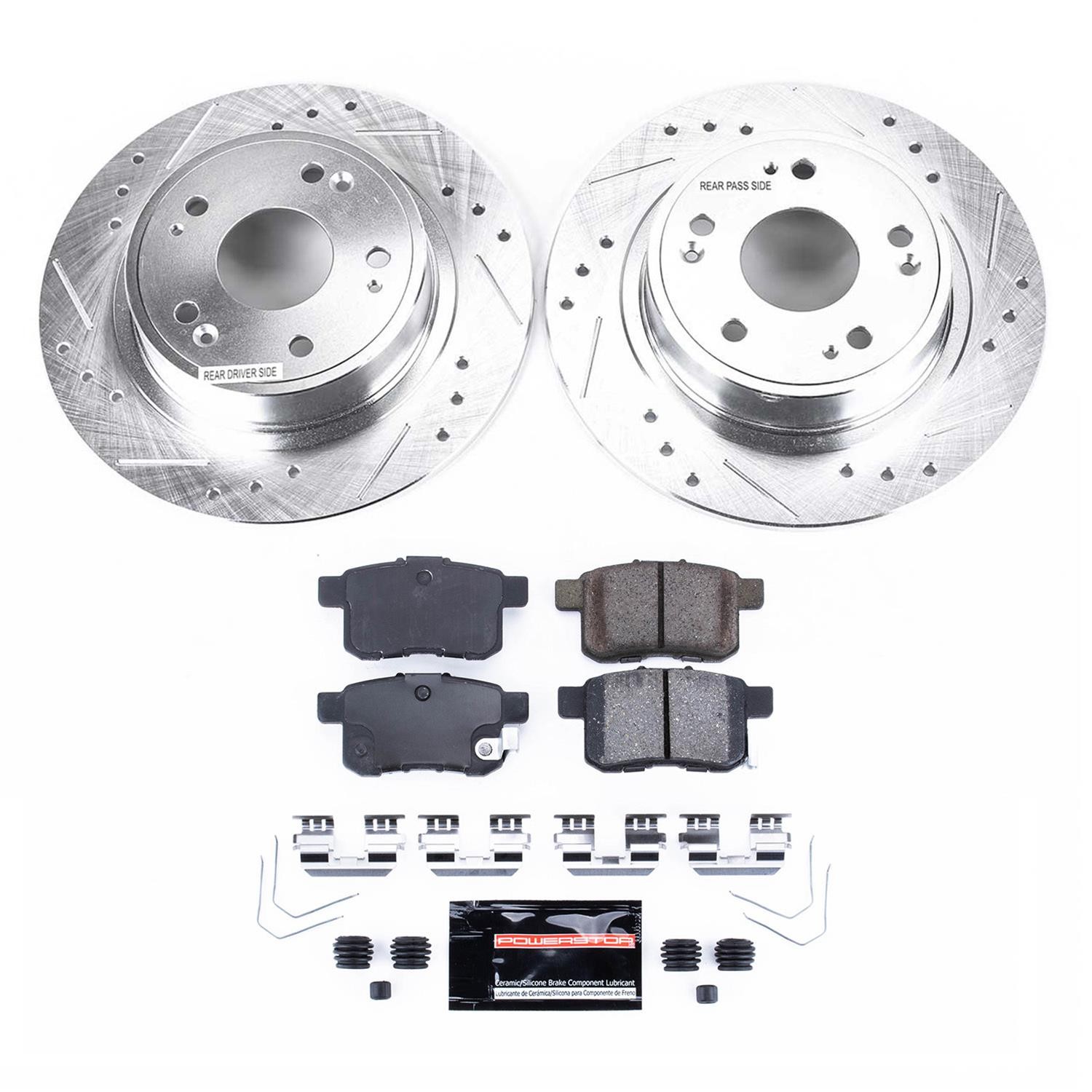 Power Stop K5368 Disc Brake Pad and Rotor Kit