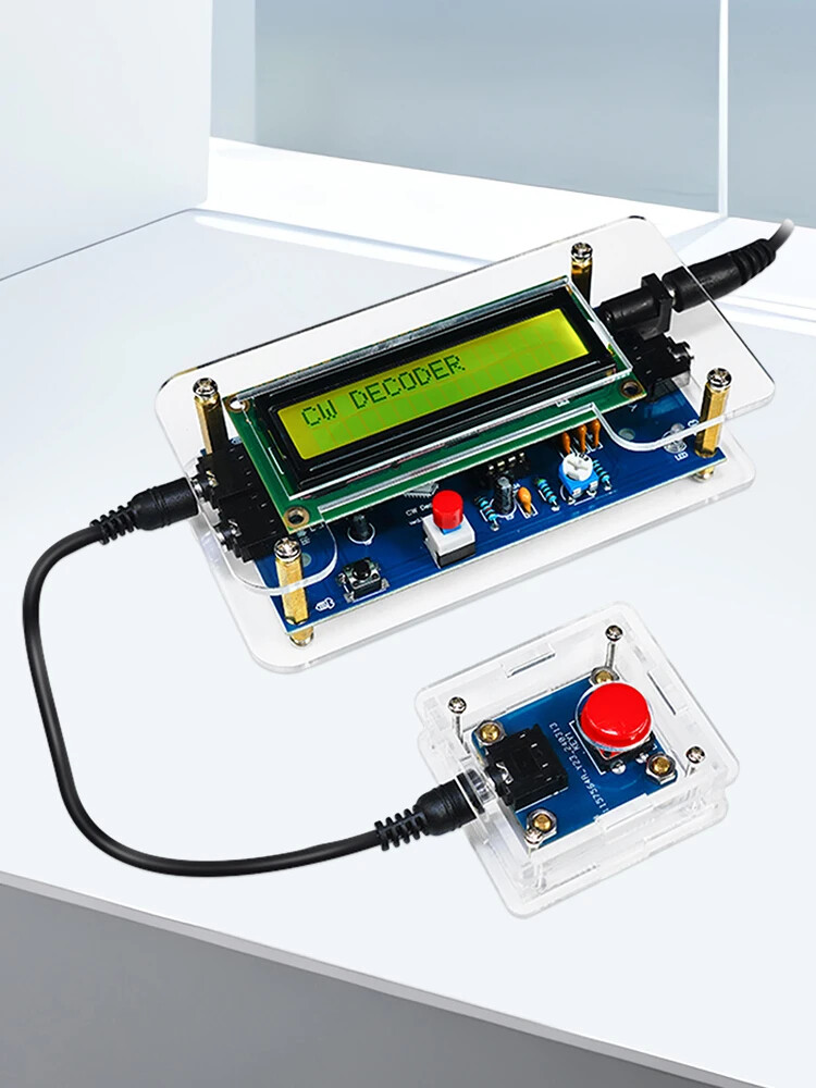 Trainer Morse Code Decoder Keyer Interpreter DIY Electronic Component Kit SET