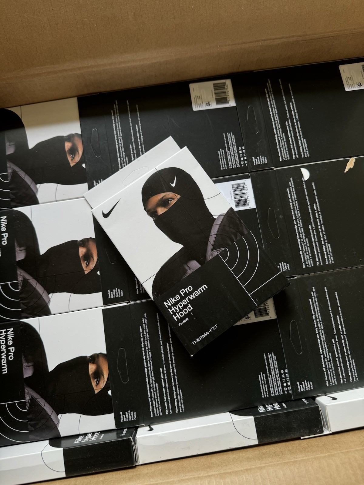 Nike Pro Therma-Fit Hyperwarm Hood Ski Mask Black Brand new SHIP NEXT DAY