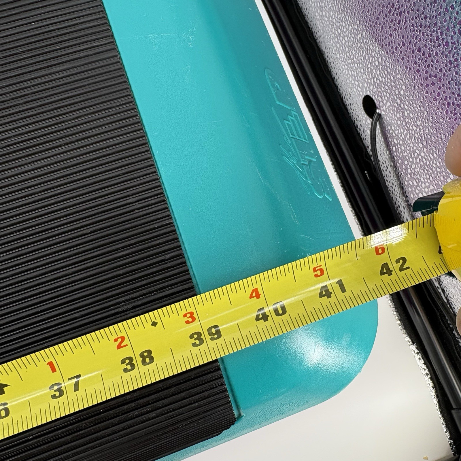 Vintage THE STEP Original Exercise 43" Aerobic Stepper w/ 4 Risers Free Shipping