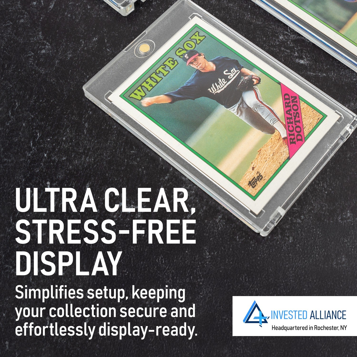 Premium One-Touch Magnetic Card Holders 35pt-360pt for Sports & TCG Trading Card