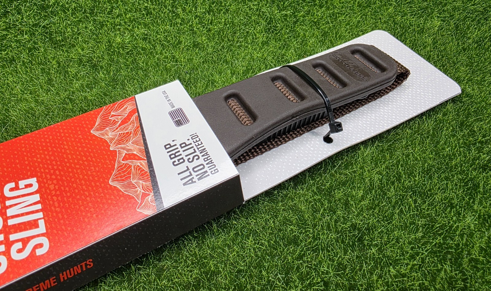 Quake "The Claw" Contour Rifle/Shotgun Sling QD Metal Swivels, Brown - 53006-0