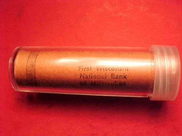 1943-D OBW ORIGINAL BANK WRAPPED ROLL BU UNCIRCULATED LINCOLN WHEAT CENT PENNIES