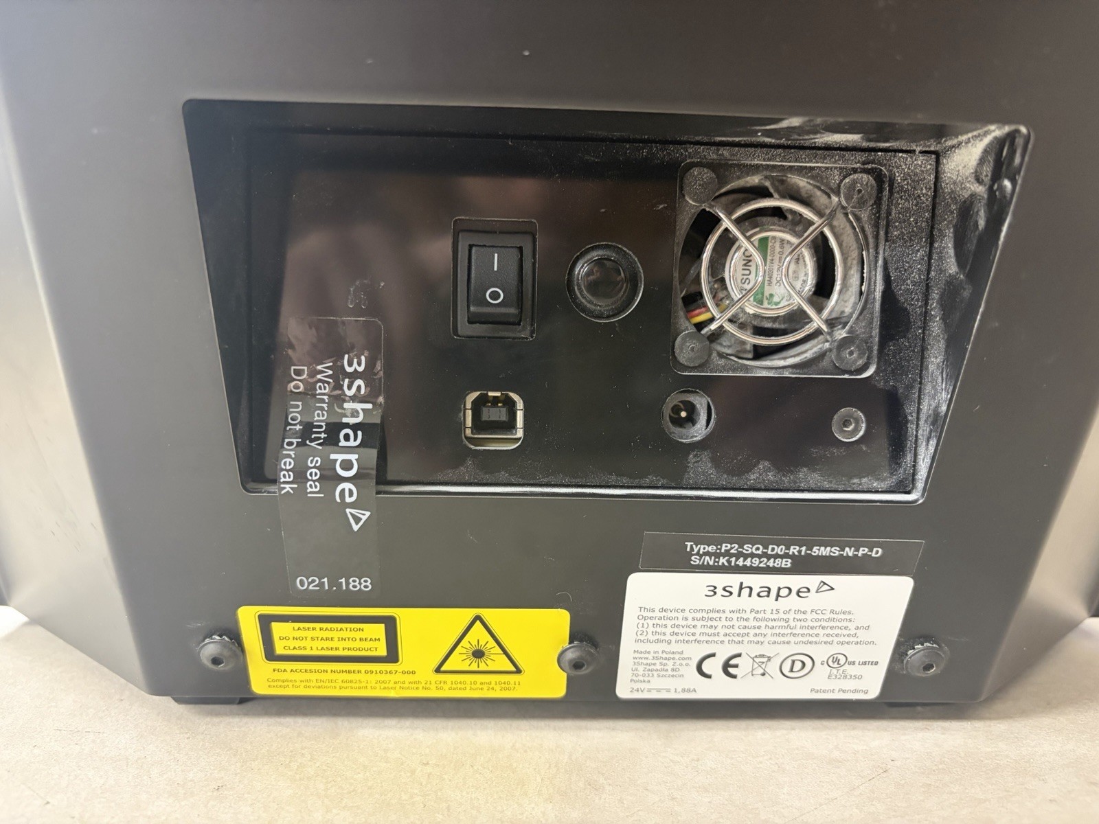 3Shape D800 Dental Scanner Untested