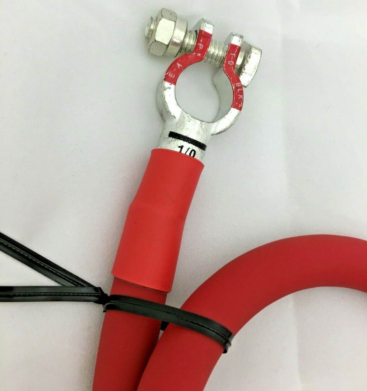 Positive Battery Cable 1/0 AWG 0 Gauge Ga Copper Custom Made Auto-Truck-Marine