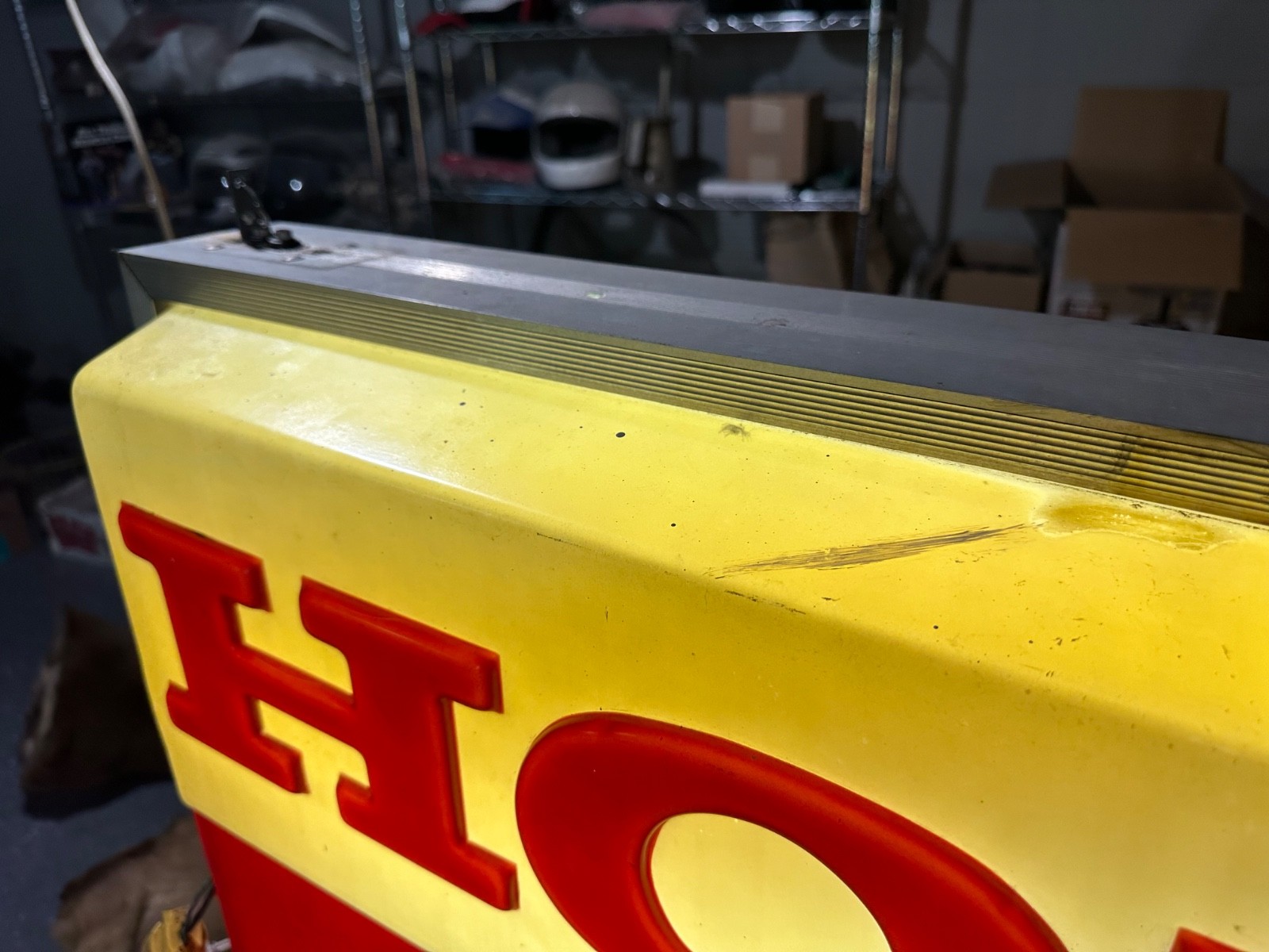 ORIGINAL DEALER HONDA SERVICE SIGN