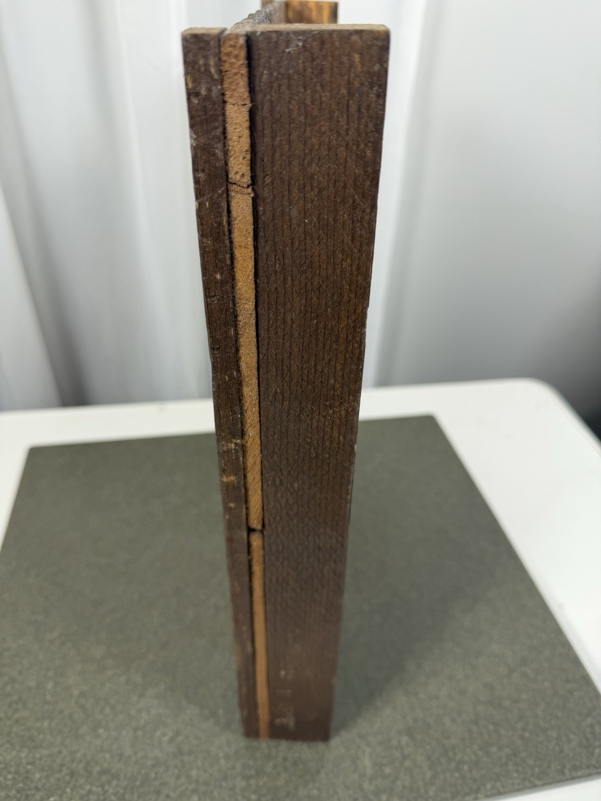 J&P Coats Vintage Print Ad Wood Slat Sign 13.5" x 12"