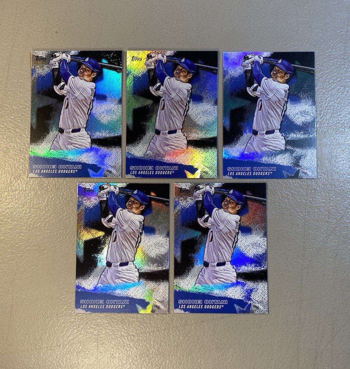 Shohei Ohtani 2026 Topps Series 1 Lot of (31) Cards - Foil Insert Base Dodgers