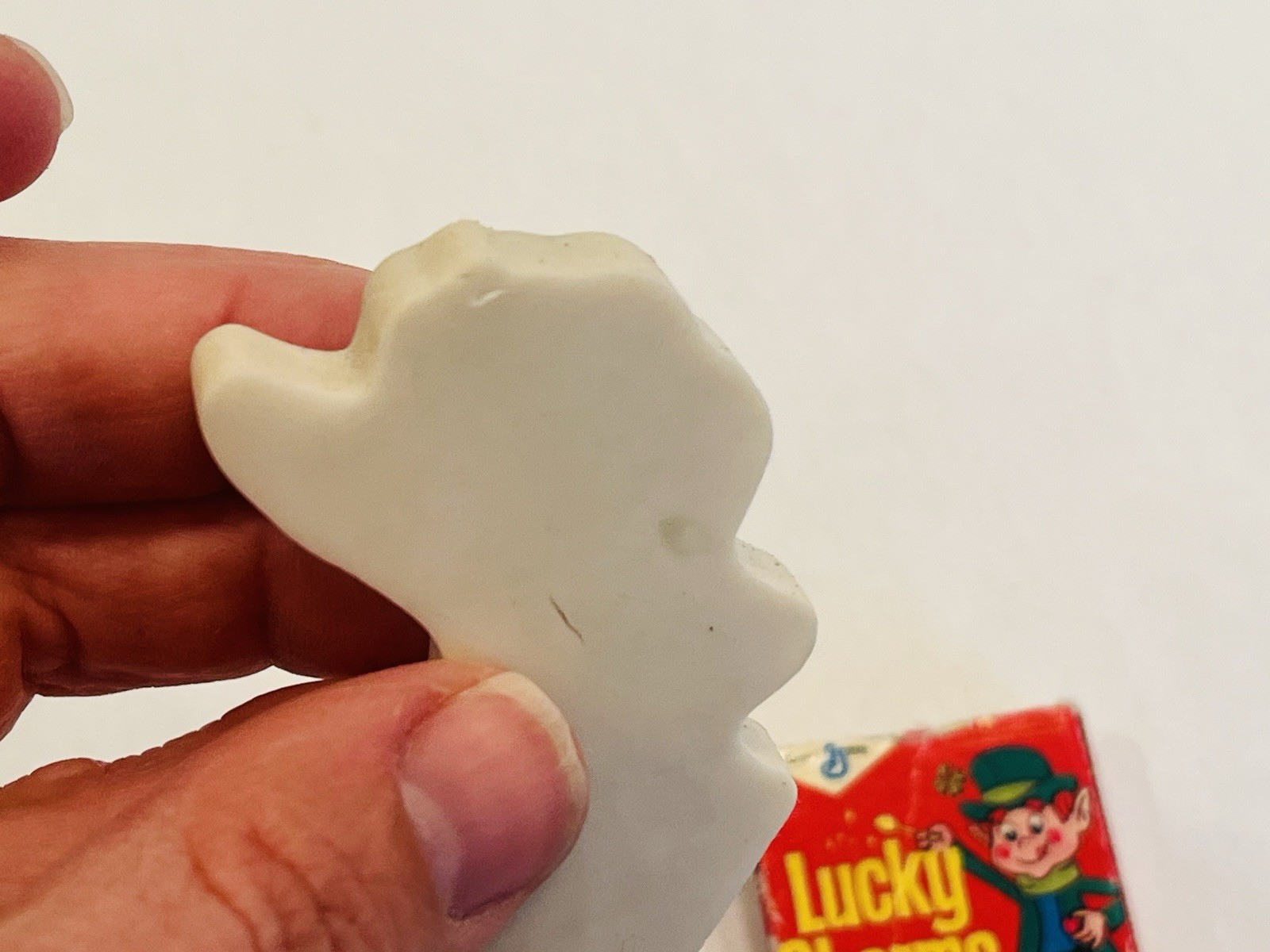 Vintage Lucky Charms Leprechaun Eraser with Box Gently Used Novelty Fun BIN 79