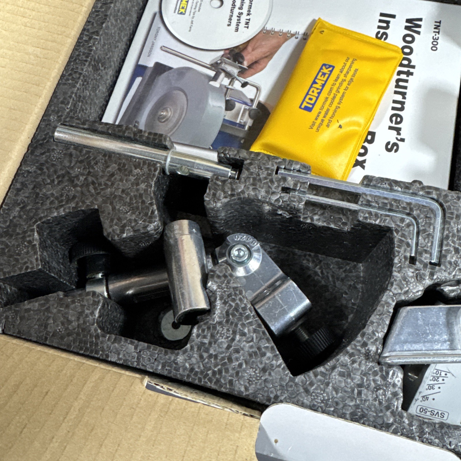 Tormek TNT-708 Woodturner’s Sharpening Kit – Complete Set, With Accessories