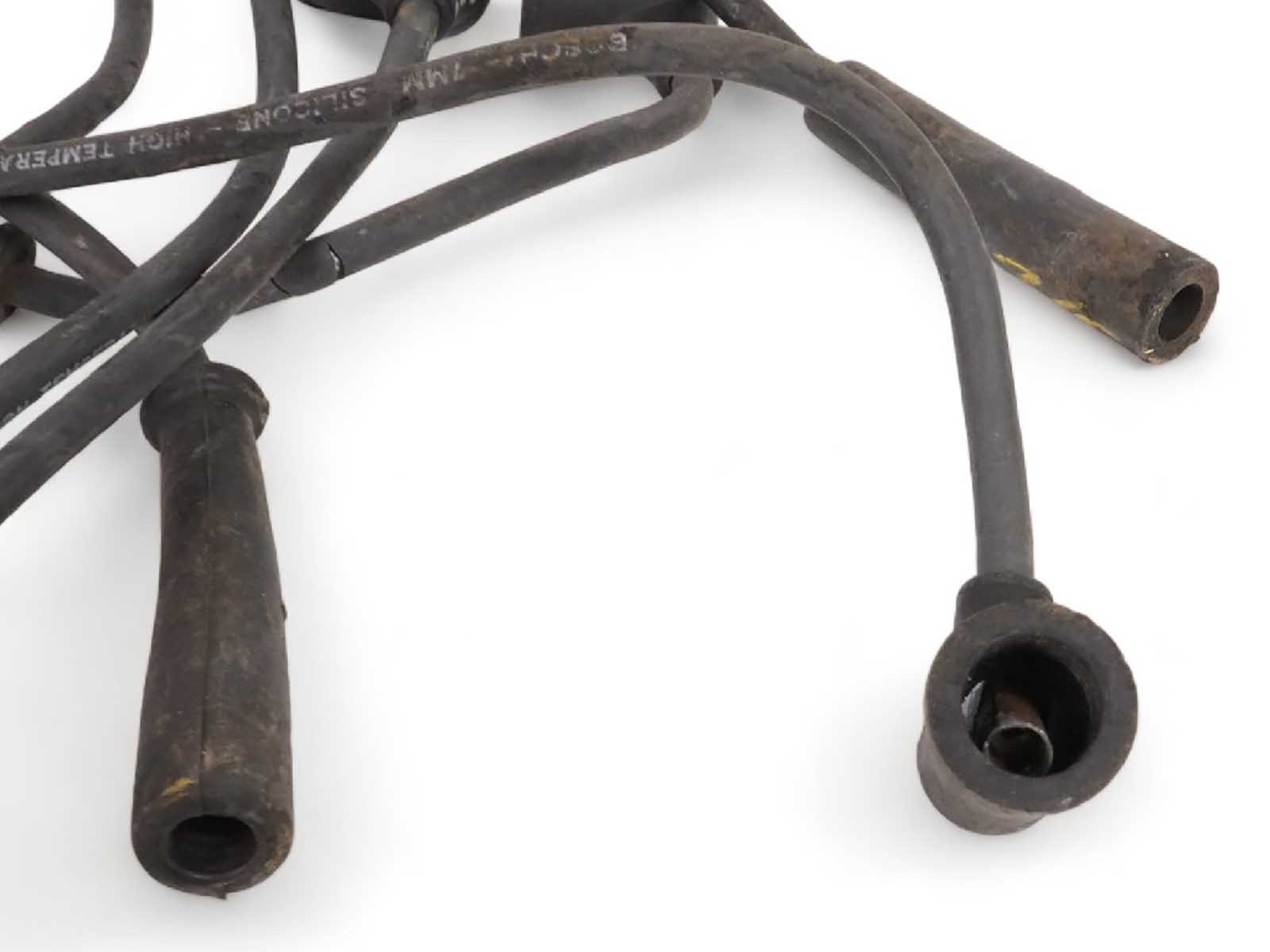 84-87 Jaguar Xjs He Spark Plug Wire Engine Compartment Electric Set Of 10 Oem