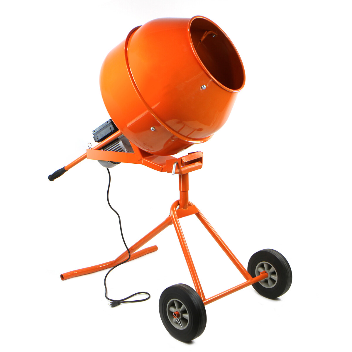 Stark USA Portable 5.0 Cu Ft Electric Cement Mixer Stucco Mortar Concrete 1/2HP