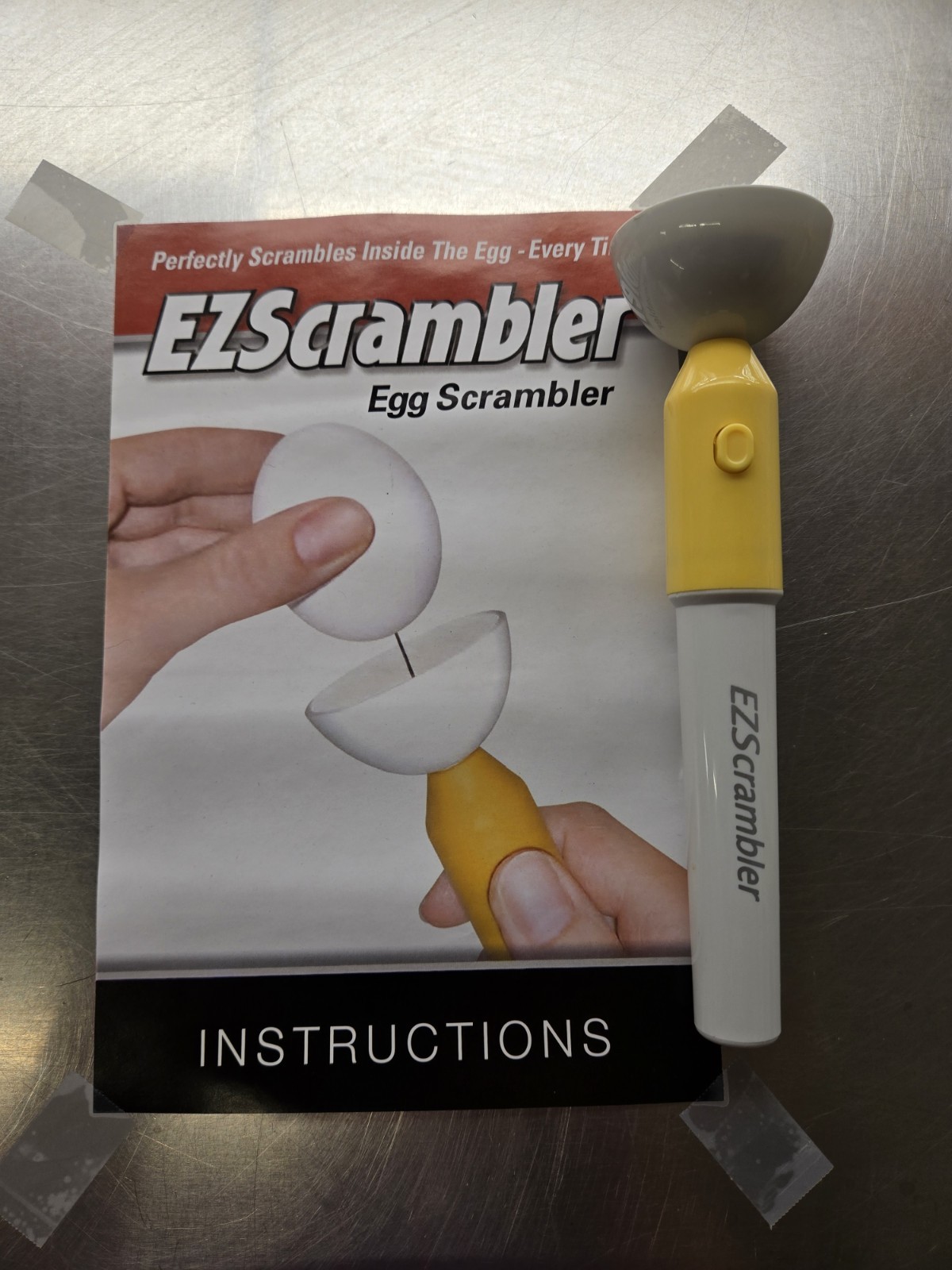 EZ Scrambler Egg Scrambler New in Box