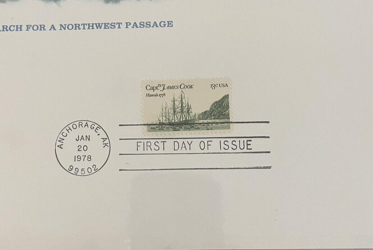 The Captain Cook Commemorative First Day Issue Collection by Fleetwood