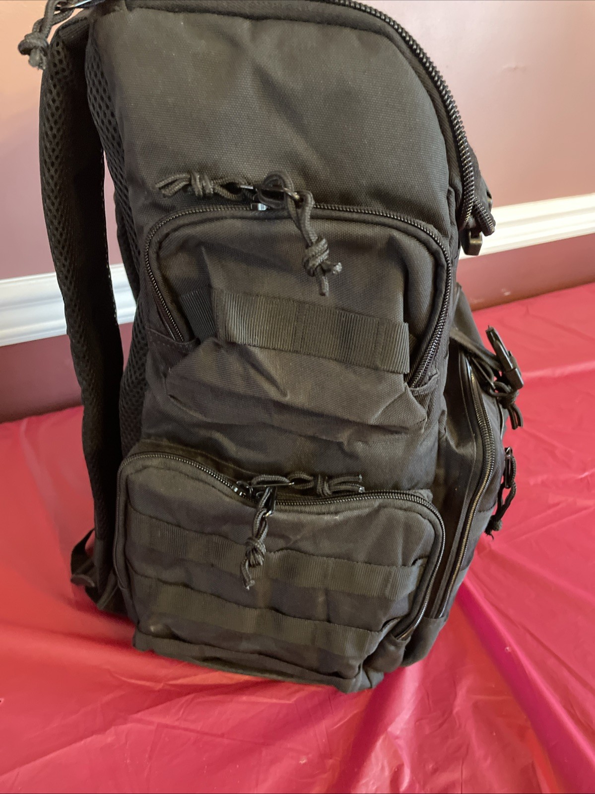 NWT Tactical Range Backpack Removable Divider Gun Cases Bag 4 Pistol Carrying