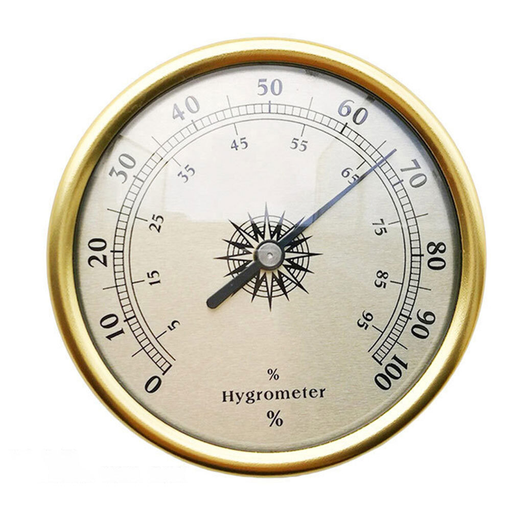 1PCS Portable Accurate Analog Hygrometer Humidity Meter Indoor Outdoor USAA++