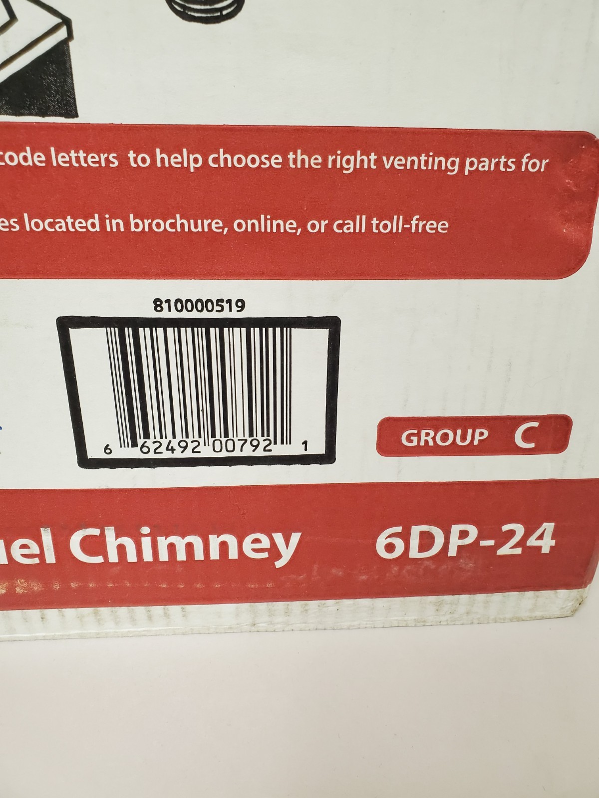 DuraVent DuraPlus All-Fuel Chimney 6 in. x 24 in. Diameter Chimney Pipe (6DP-24)