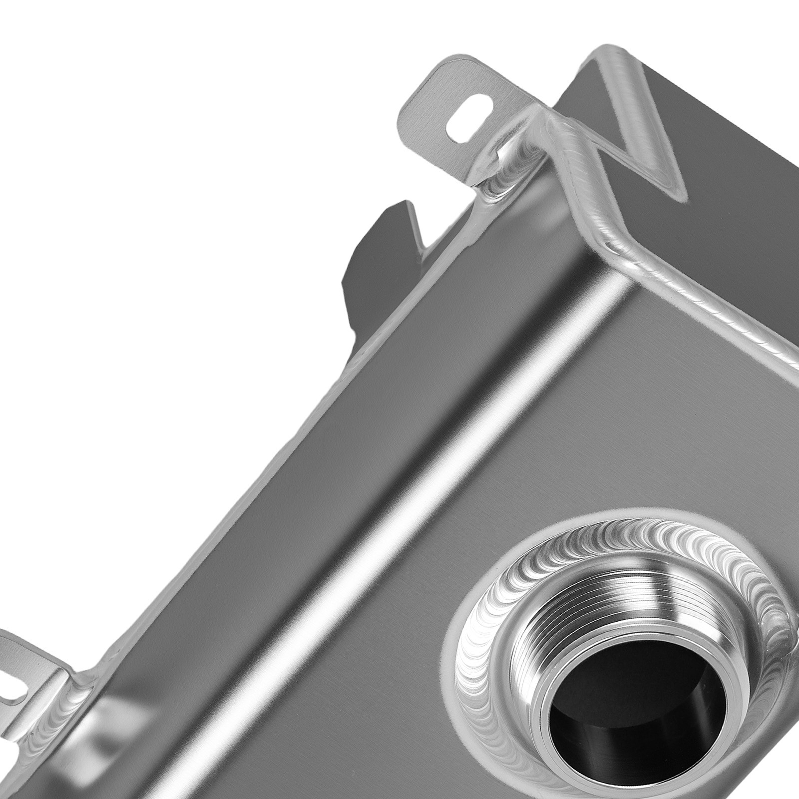 Aluminum Coolant Recovery Overflow Expansion Tank for Ford Mustang V6 V8 11-14