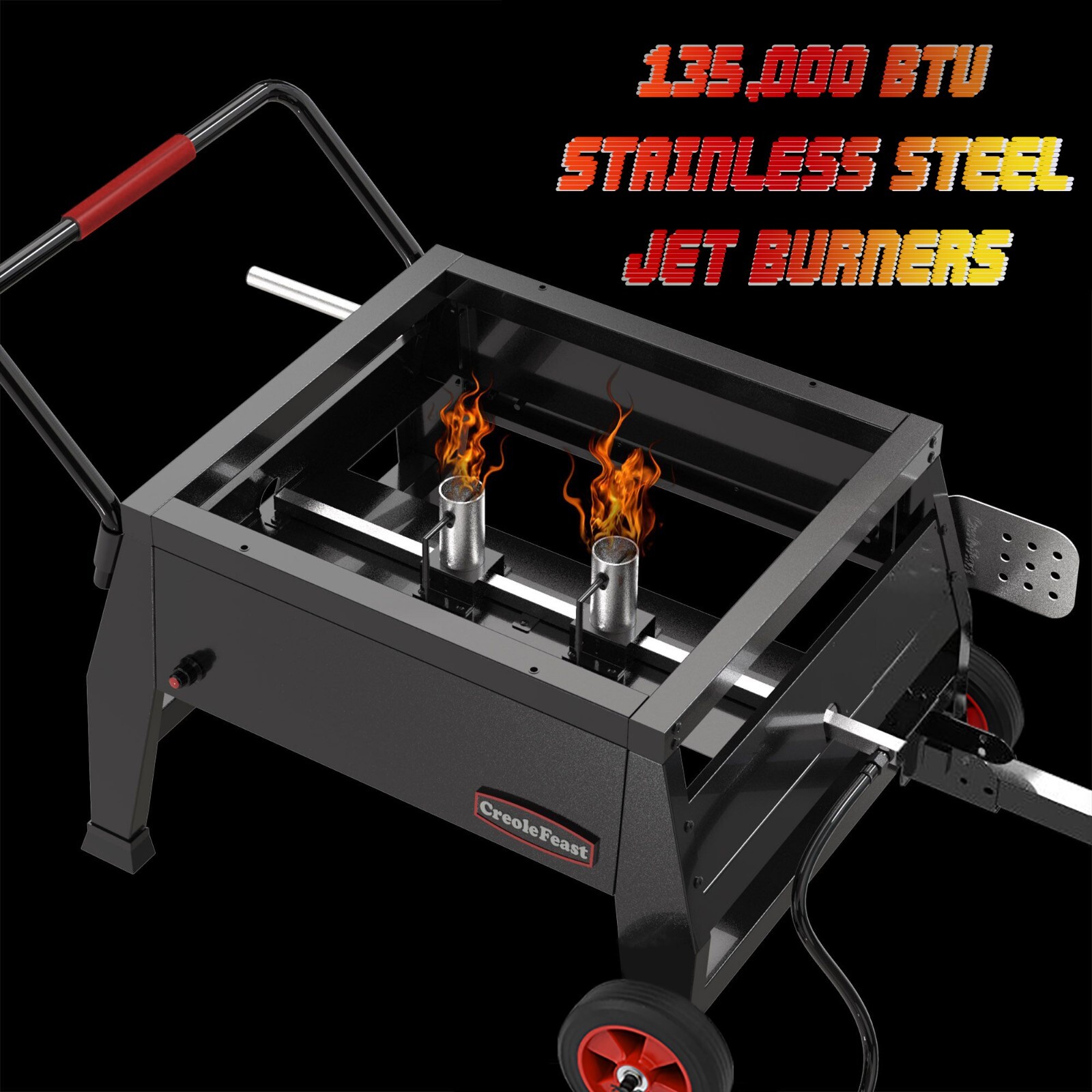 Creole Feast 150 QT Crawfish Boiler Outdoor Stove Propane Gas Seafood Cooker