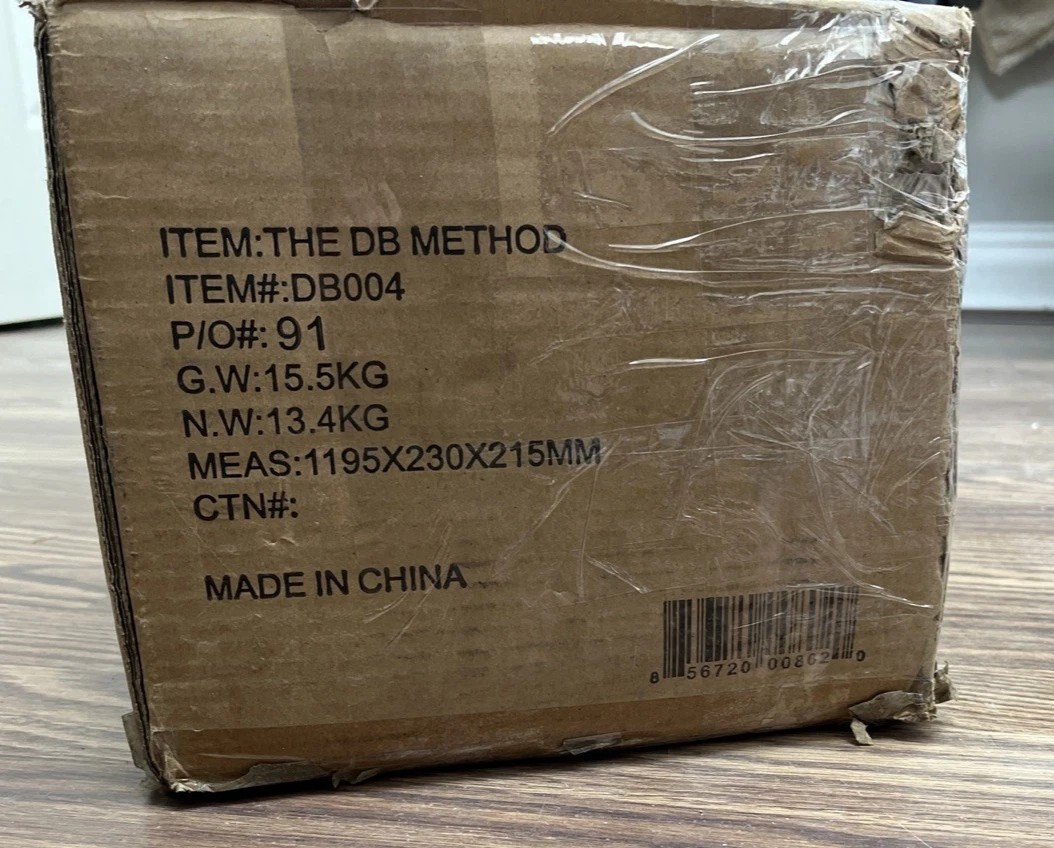 The DB Method Home Squat Exercise Machine Foldable/Collapsible