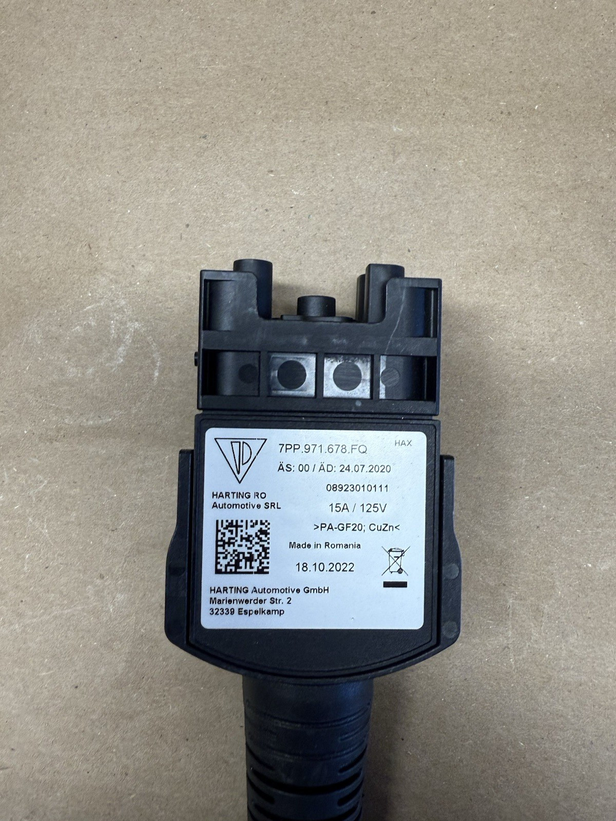 Porsche Audi NEMA 5-15 EV Charger adapter Charging plug Universal station 120v
