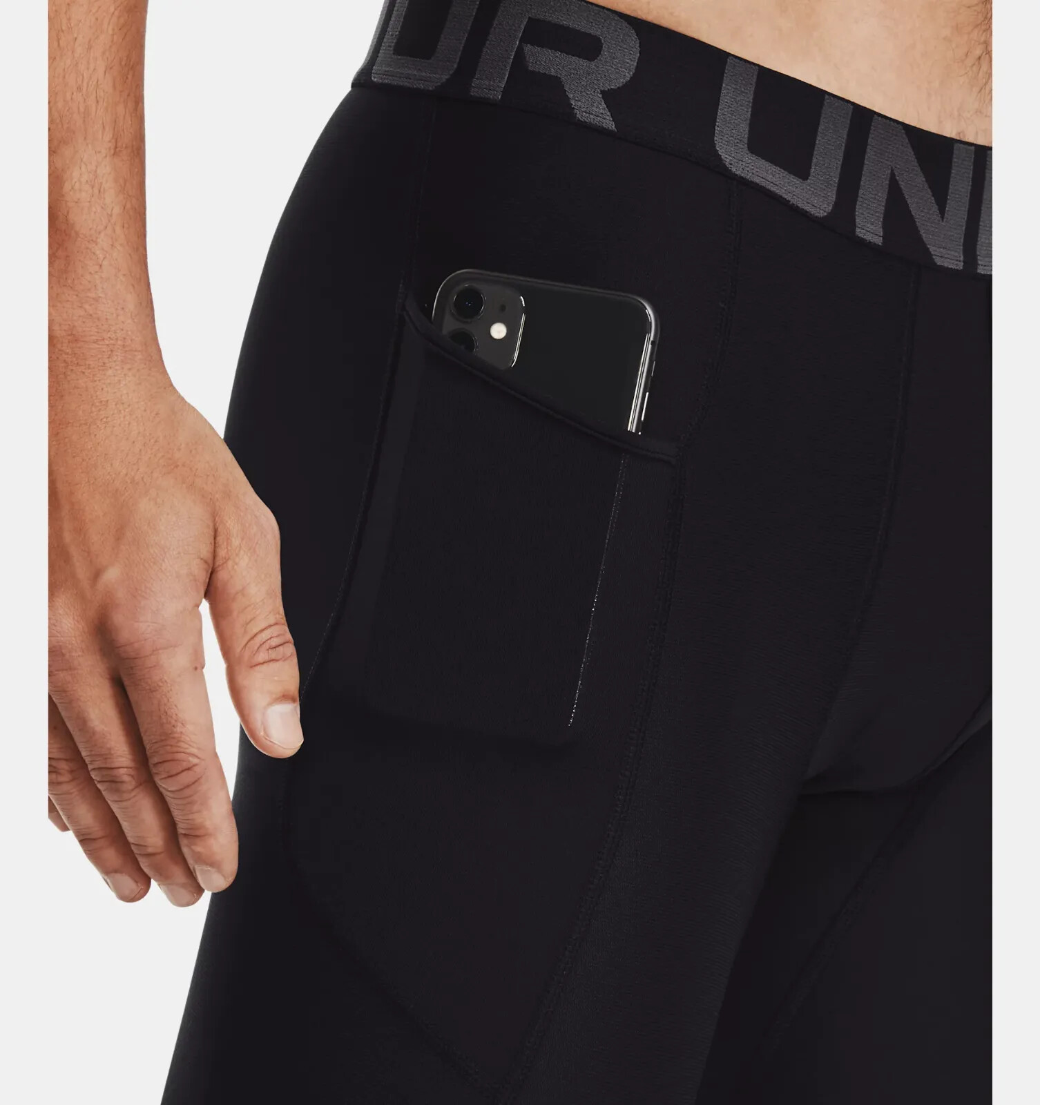 Under Armour UA Men's HeatGear Armour Leggings, Tights, Black, 1361586 FREE SHIP