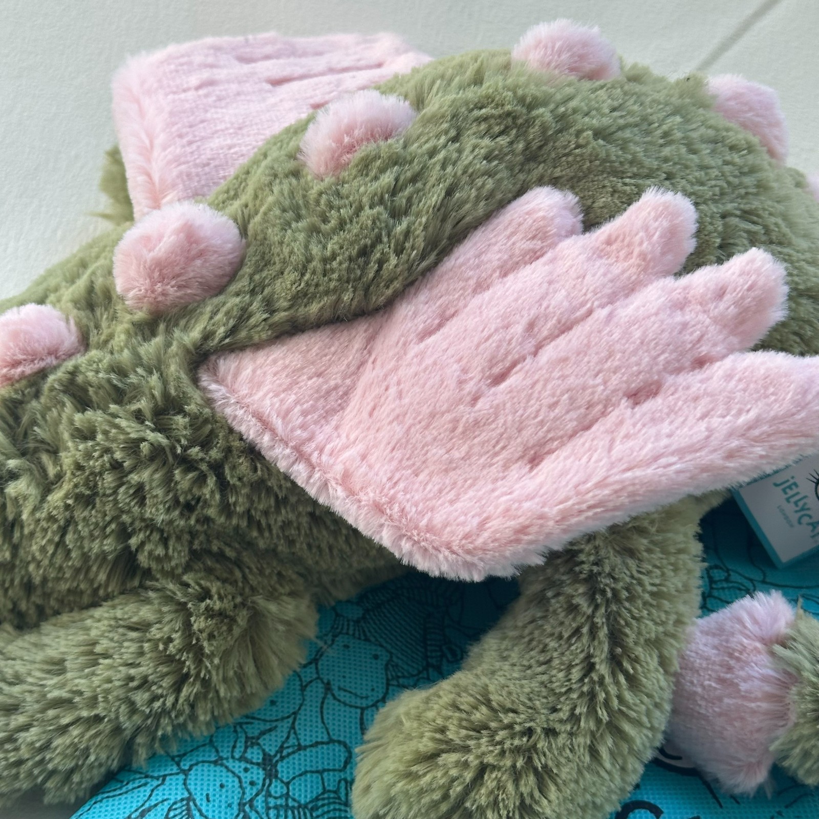 Jellycat Malachy Dragon - RARE - NWT - Stunning Toys Medium Plush Toys