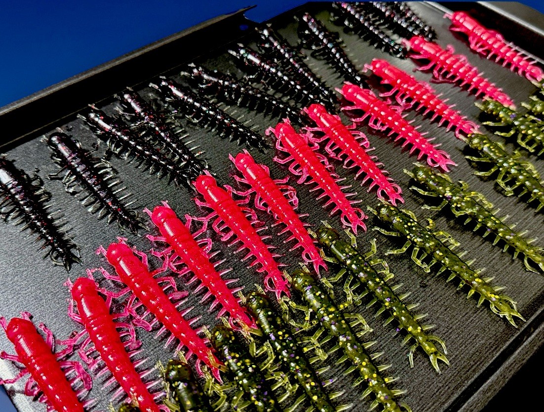 Soft Plastic 3" Hellgrammites Fishing Baits