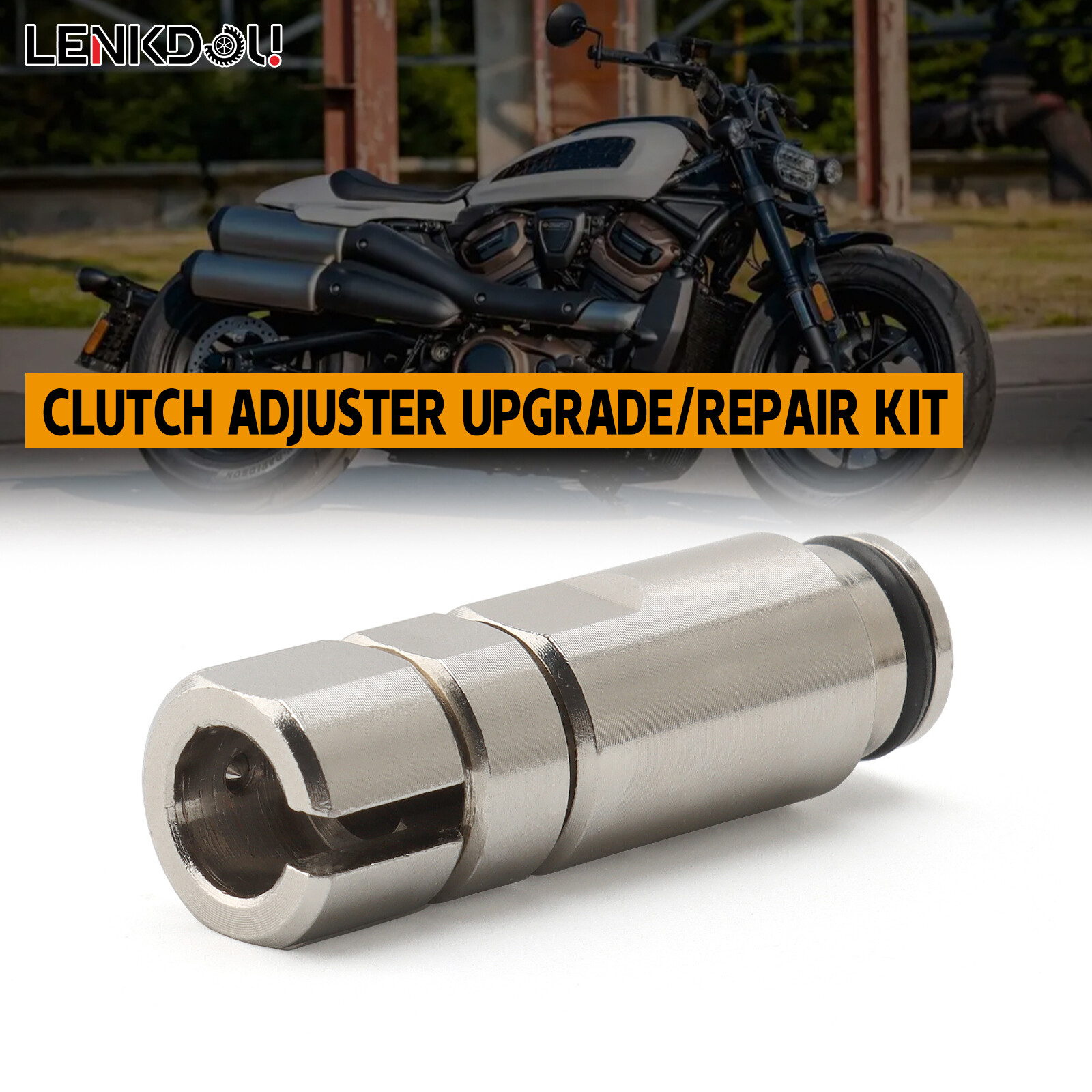 Steel 10mm Clutch Adjuster Upgrade Kit For Harley Softail Touring 2018+