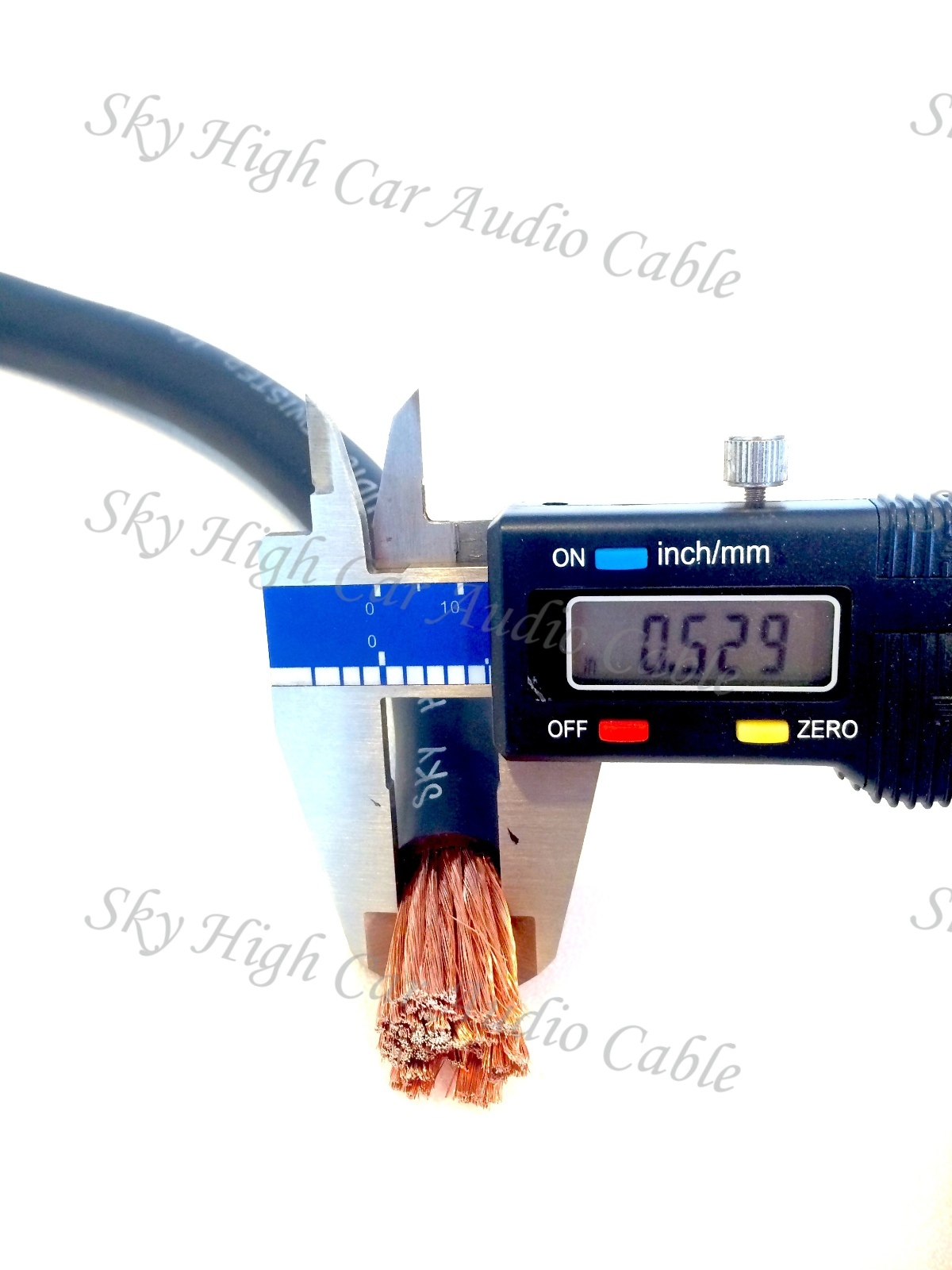 Sky High Oversized 1/0 Gauge OFC AWG Big 3 Upgrade GREEN/BLACK Electrical Wiring