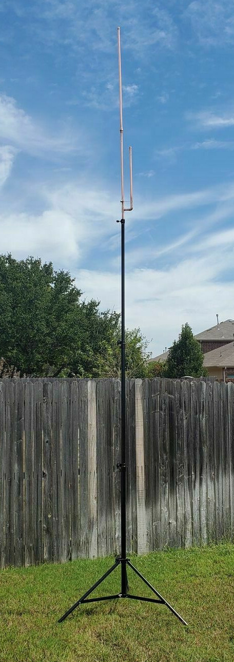 2meter/70cm J pole Dual Band Collapsible Copper J-Pole Antenna FREE SHIPPING